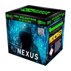 Nexus Feuerwerksbatterie, 15 Schuss