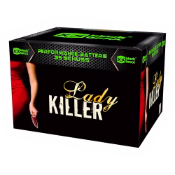 Ladykiller V-Fächer aubauend, 35 Schuss